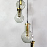 Plafonnier en cascade vintage au design néerlandais 'Maxi Globe'