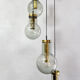 Vintage Dutch design cascade ceiling lamp 'Maxi Globe'