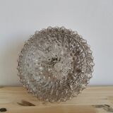 Globe lamp vintage molded glass