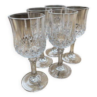 Set of 5 digestive glasses