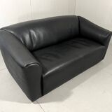 De Sede DS 47 dark brown neckleather 2-1/2 seats sofa