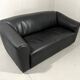 De Sede DS 47 dark brown neckleather 2-1/2 seats sofa