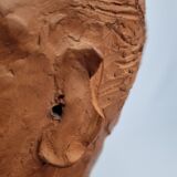 Lace bust in terracotta, 24 cm
