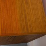 Danish Teak Sideboard with Tambour Doors from Dyrlund, 1970s