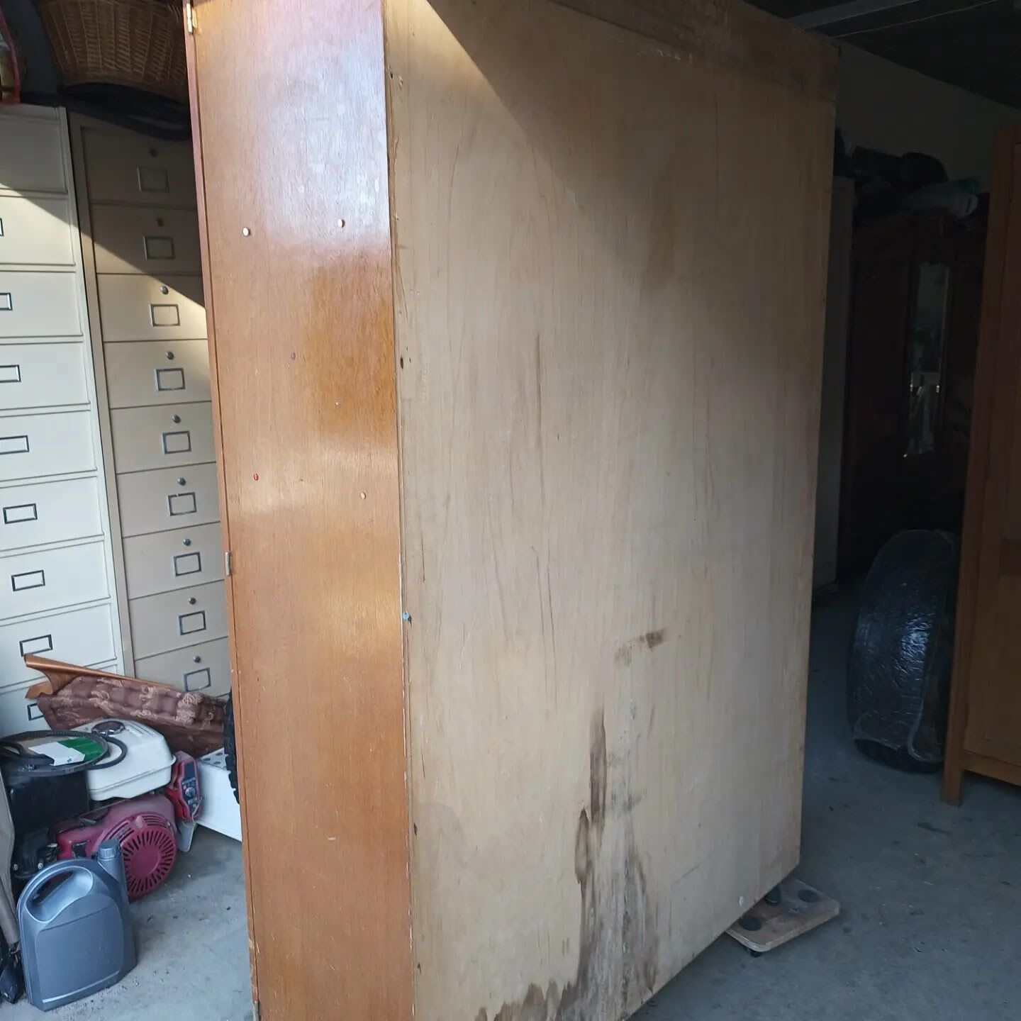 Vintage school cabinet