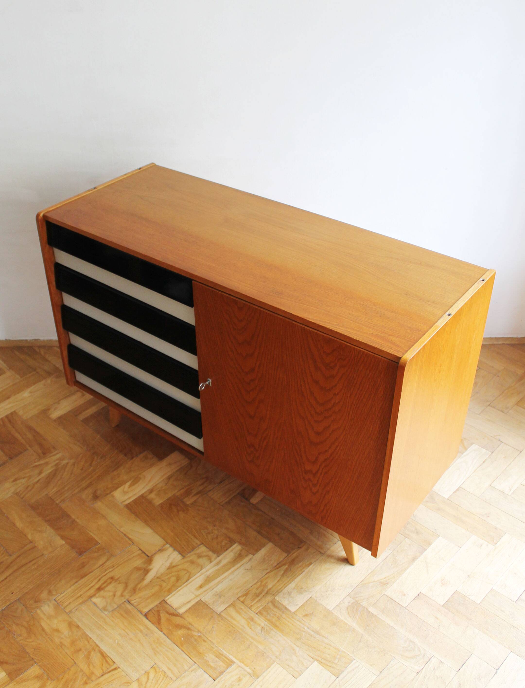 Original 1960s U-458 Sideboard by Jiří Jiroutek, Czechoslovakia