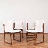 Mid-Century Danish Teak Dining Chairs from Vamdrup, 1960s, Set of 4
