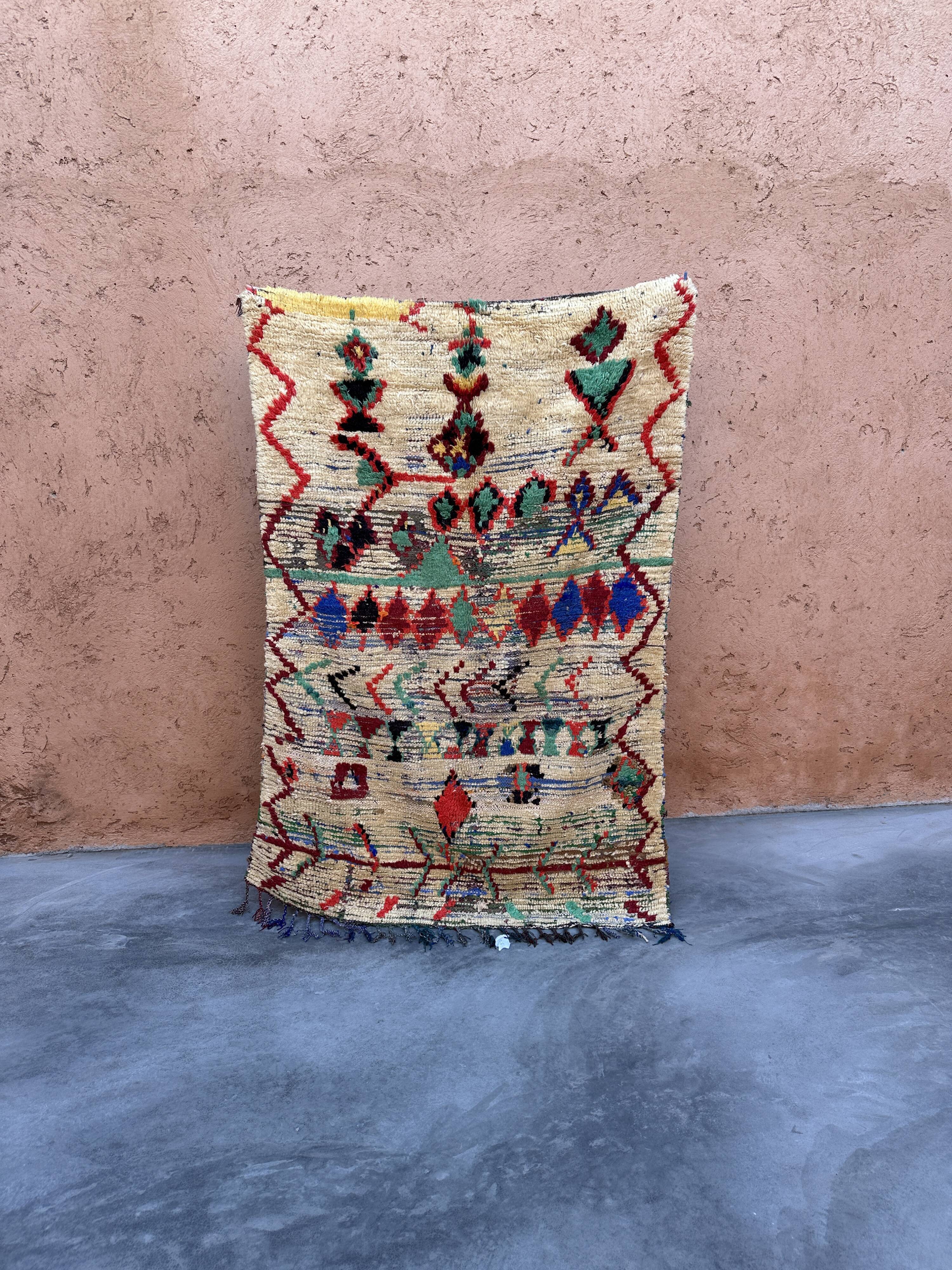 Moroccan rug 128x193cm