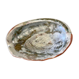Shell trinket bowl in mother-of-pearl