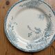 Set of 2 old flat plates