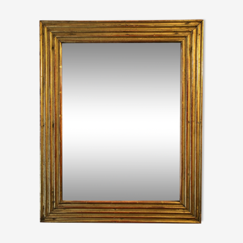 Miroir Degas en bois doré patiné 49x61cm