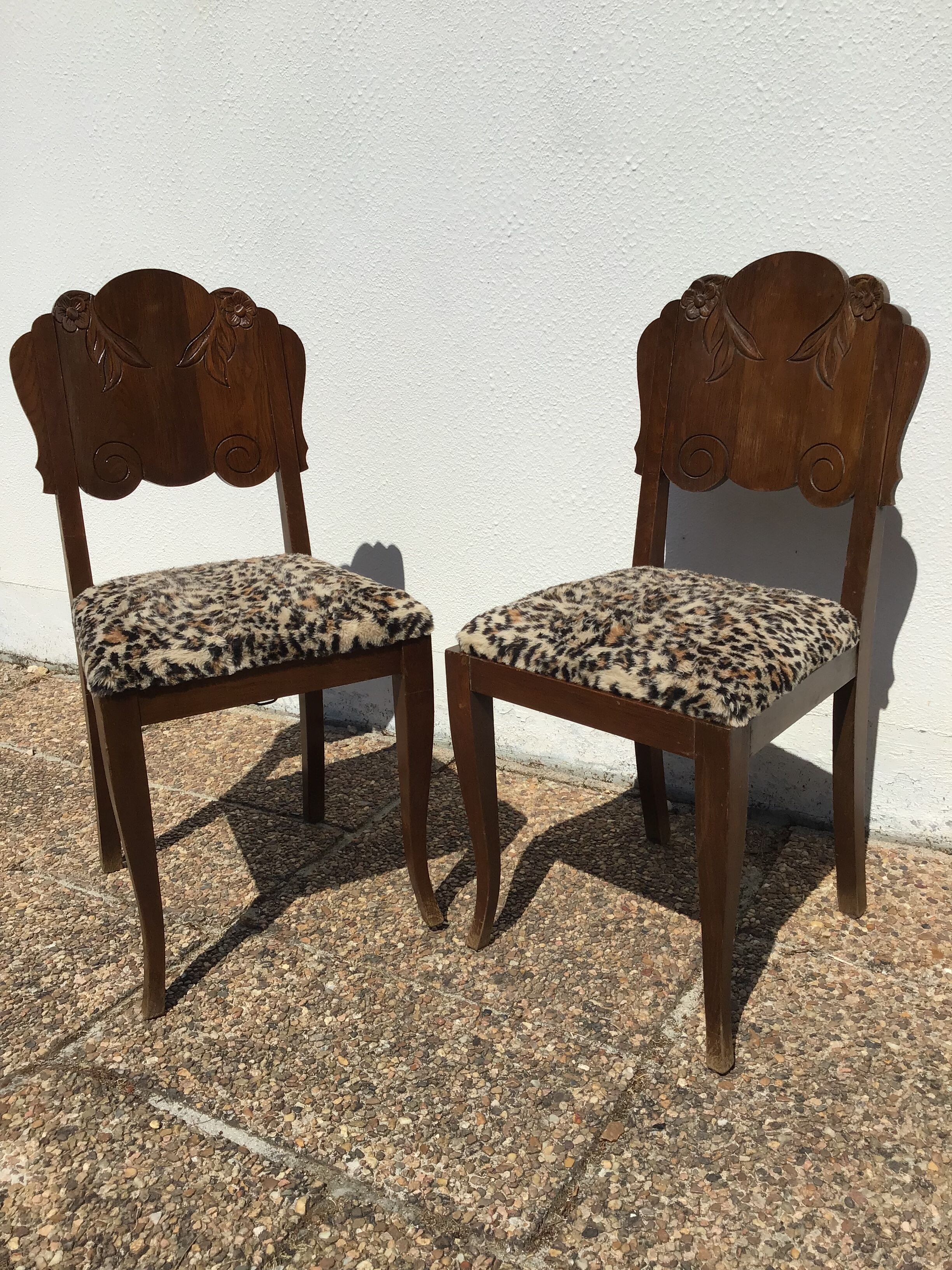 Art deco chairs