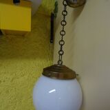 Lamp globe suspension of the 40s