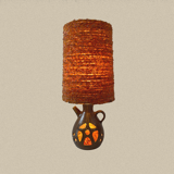 Ceramic and wool lamp for Accolay