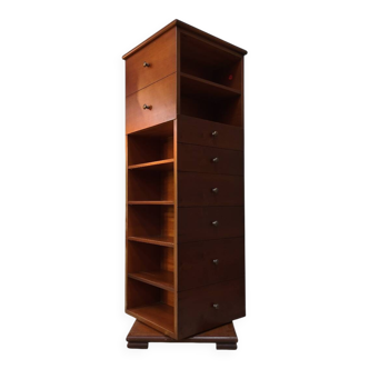 Rotating storage furniture