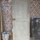 19th century double-sided oak partition door