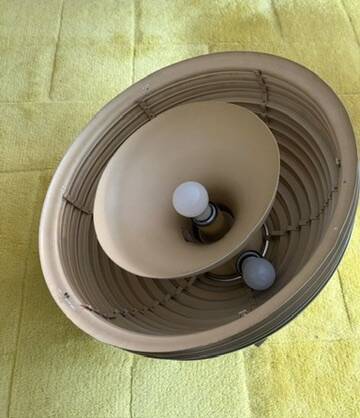 Grand ceiling light "Saturno" by Kazuo Motozawa – Staff Leuchten edition, c.