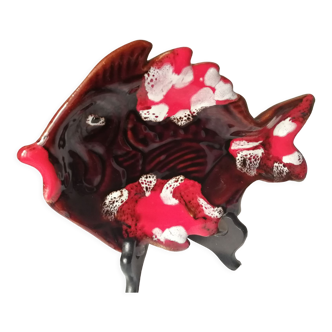 Empty pocket shape "fish" vallauris
