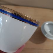 Retro sugar bowl Hertel Jacob Bavaria Germany