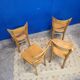 4 vintage luterma bistro chairs