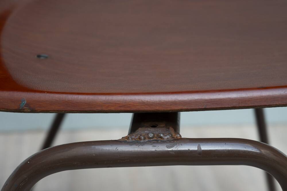 Paire de chaises pagholz 1960
