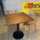 Table de bistrot authentique