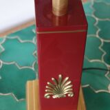Unilux vintage red lamp base