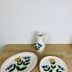 3 vintage ceramic dishes and pitcher from the 50s Poteries du Marais