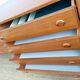 Very large vintage teak sideboard, buffet, display cabinet.