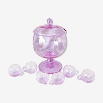 Purple bayel crystal, crystalline bloodscrewd punch service