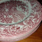 Set of 6 plates england ironstone