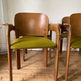 Set of 4 Armchairs by Bruno Rey for Dietiker 1970