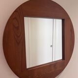 Solid elm mirror 70s