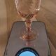 6 verres à pied vintage Rosaline