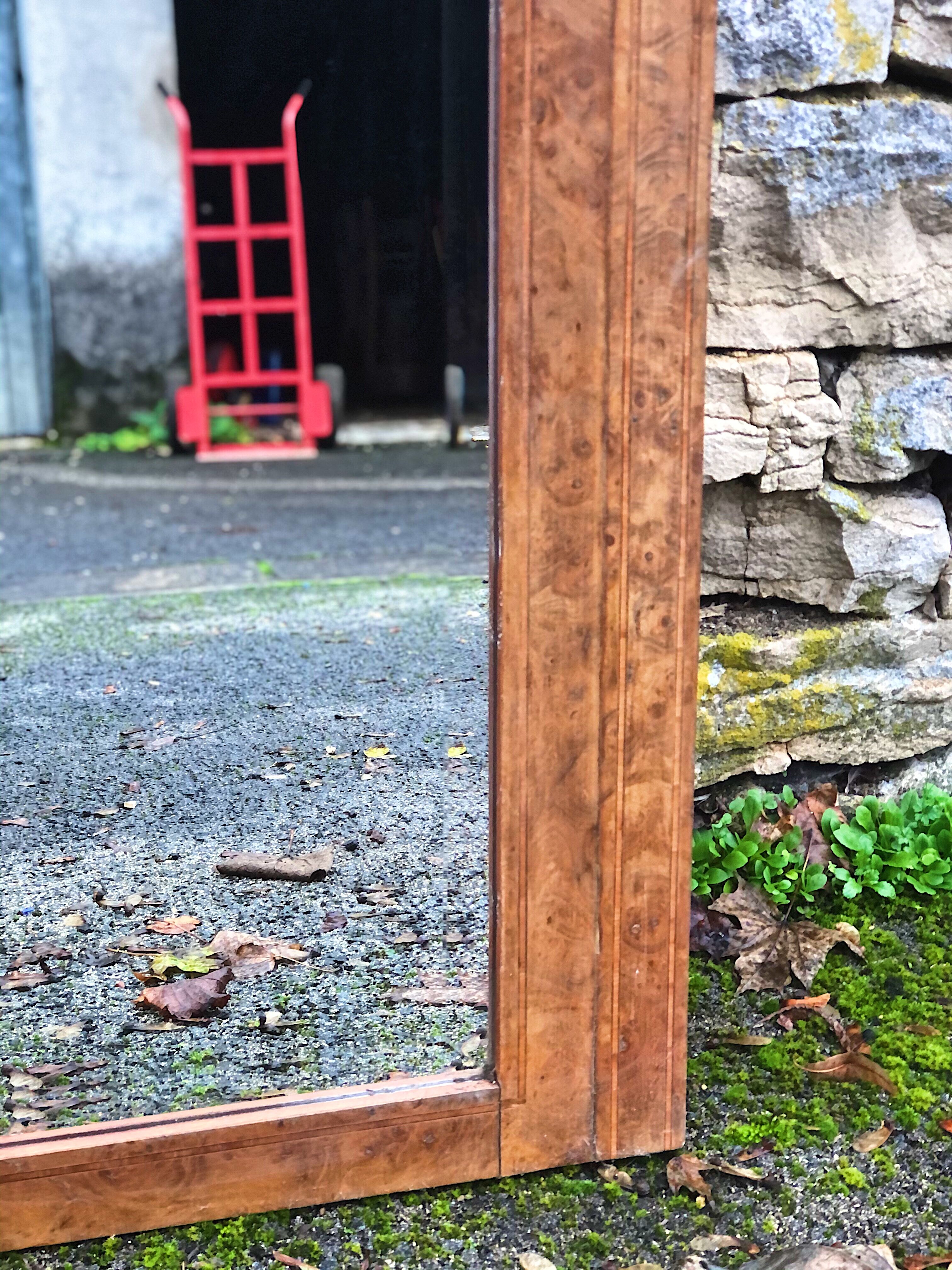 Mirror 168x110 era 1925 , bevelled ice