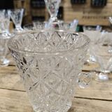 Crystal ice bucket