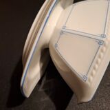 Dishes and porcelain sauceboat