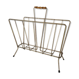Gilded metal magazine rack 50/60s