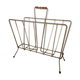 Gilded metal magazine rack 50/60s