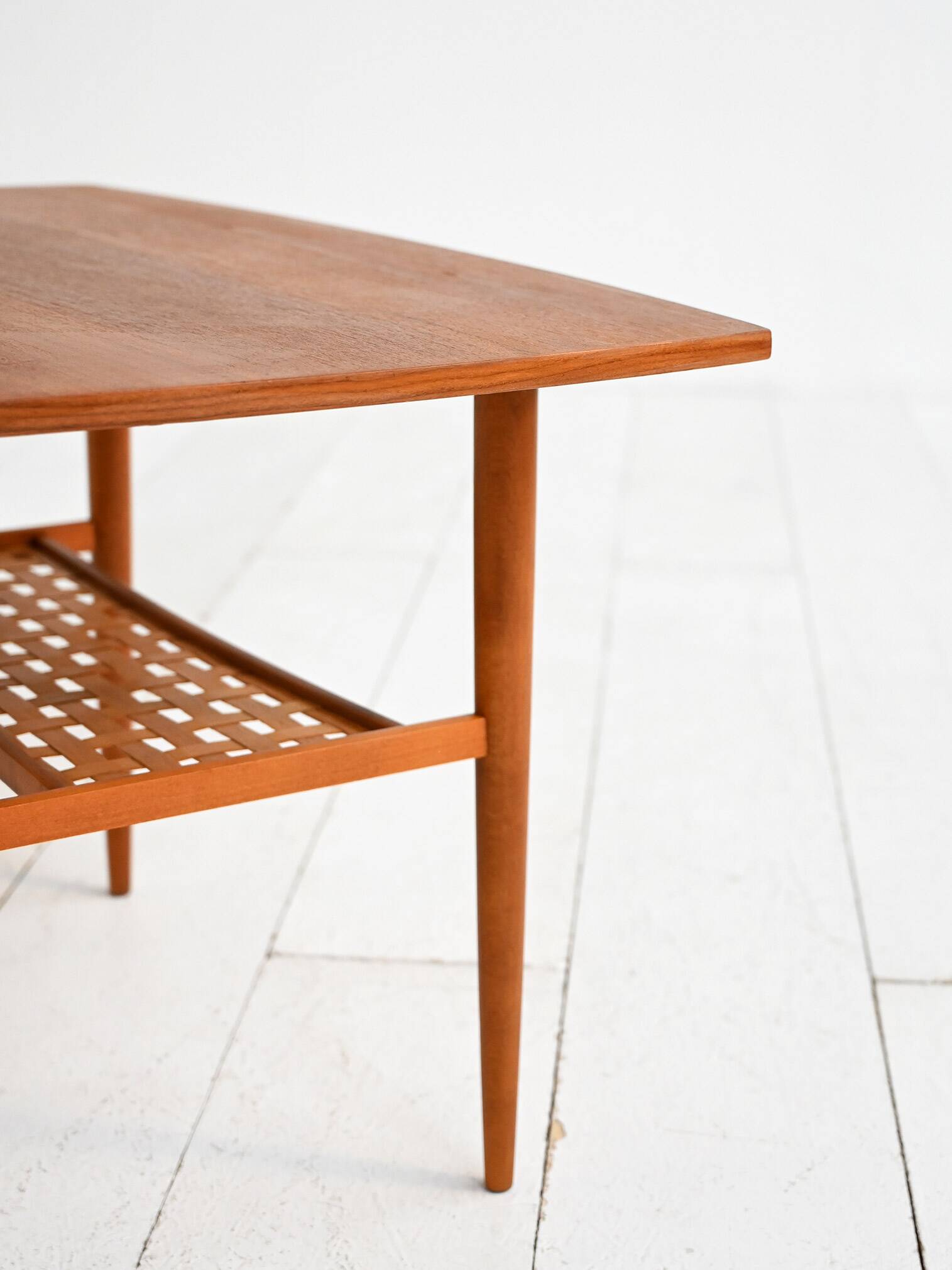 Scandinavian teak coffee table by Alberts Tibro, Sweden 1960s