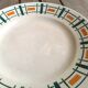 Badonviller ceramics round plate quiberon collection