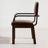 Art Deco desk and armchair, set of 2