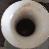 Glazed ceramic baluster vase - Late 19th century
