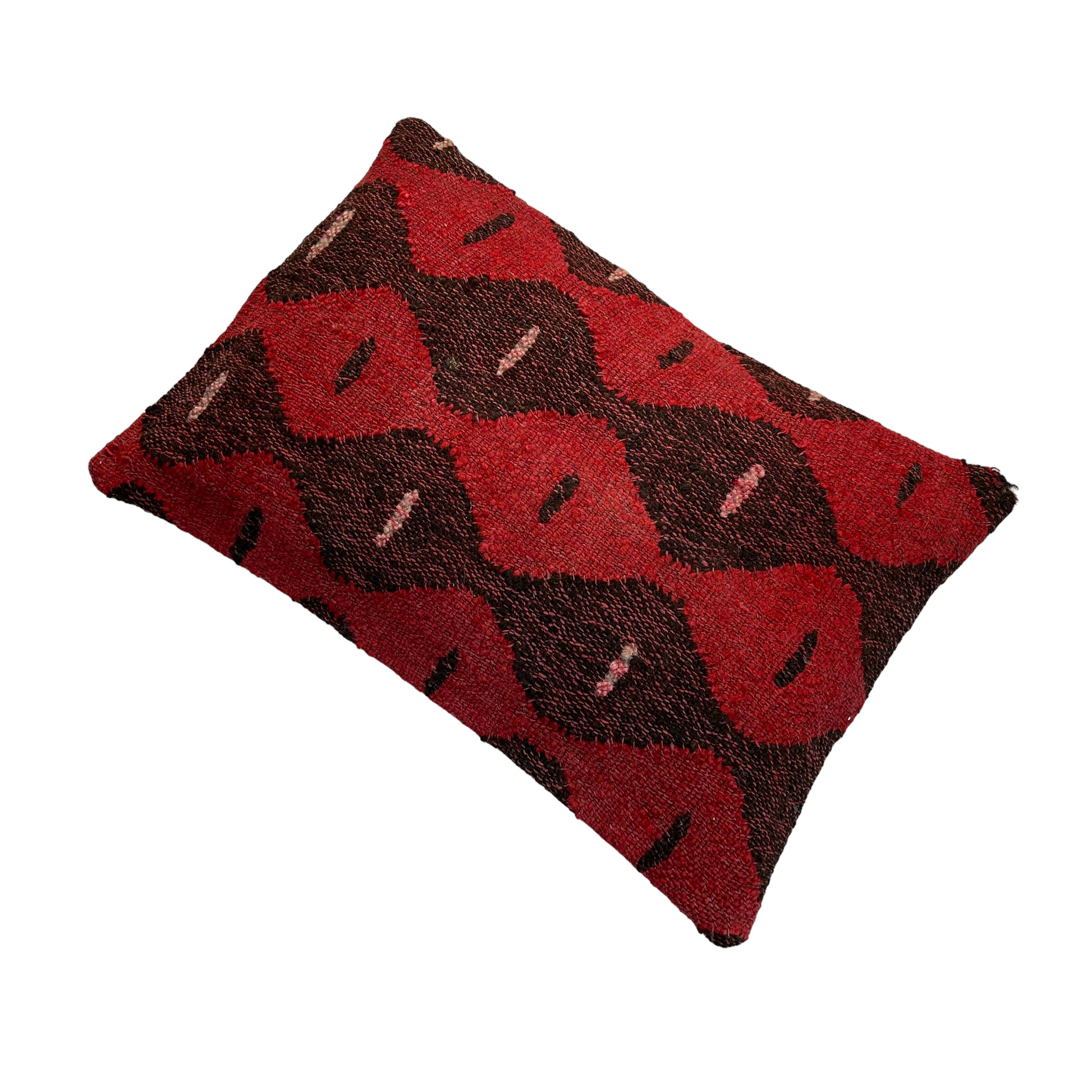 Vintage turkish kilim cushion cover, 30 x 50 cm