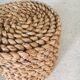 French Mediterranean Low Rope Stool from Audoux Minet, 1940s