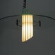 Italian Glass Chandelier, 1980s