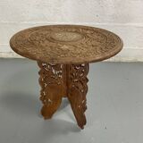 Anglo-Indian carved side table