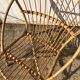 Vintage rattan armchair