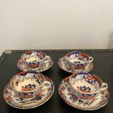 Set 4 cups and saucers Minton Amherst 824