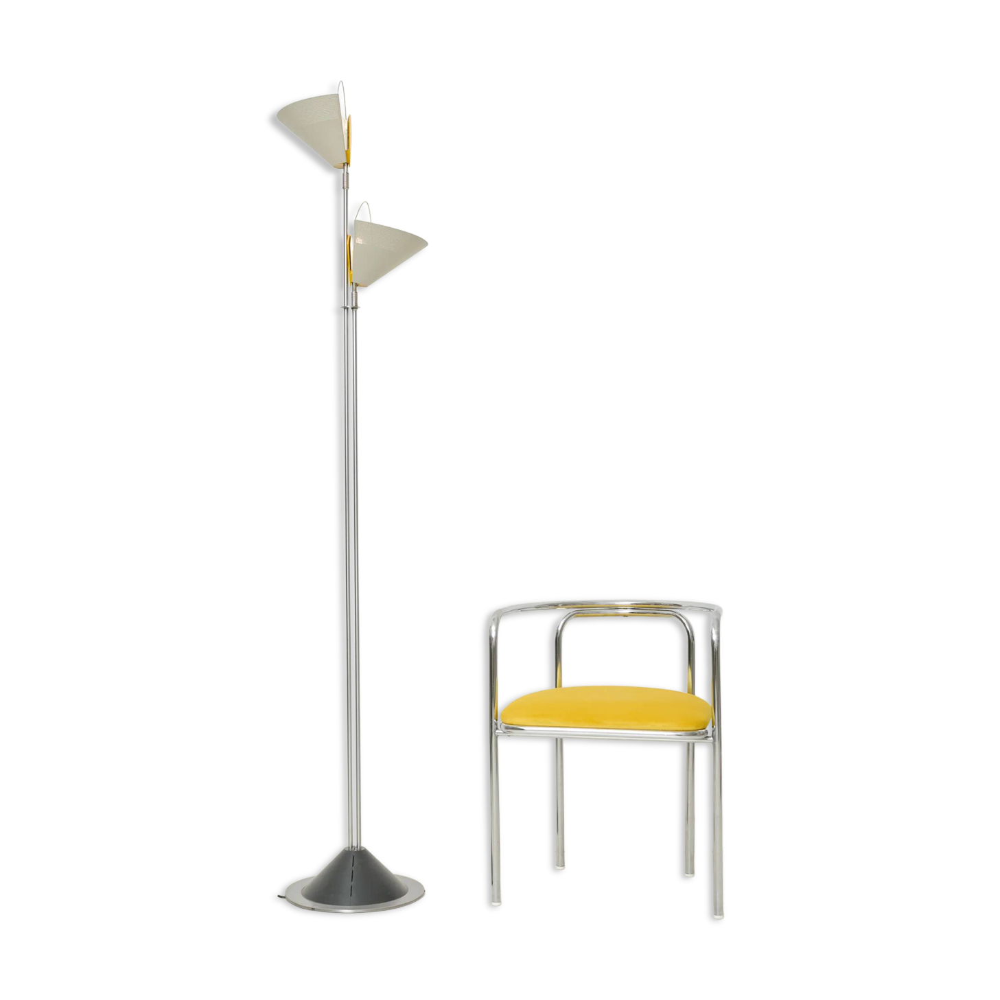 Floor lamp "Sintheto Terra D", F. Porsche, Luci Italia, 1984